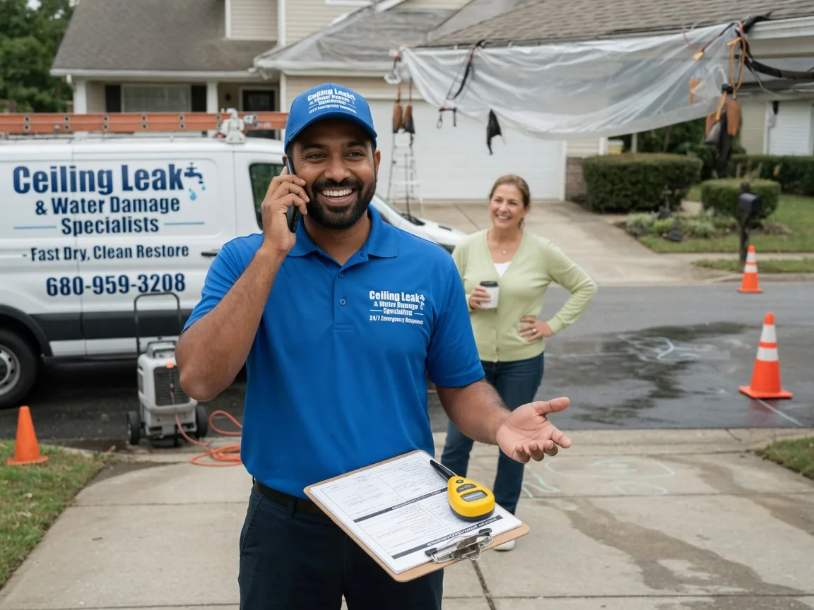 Ceiling Leak Cleanup Harwich Port, MA FAQs